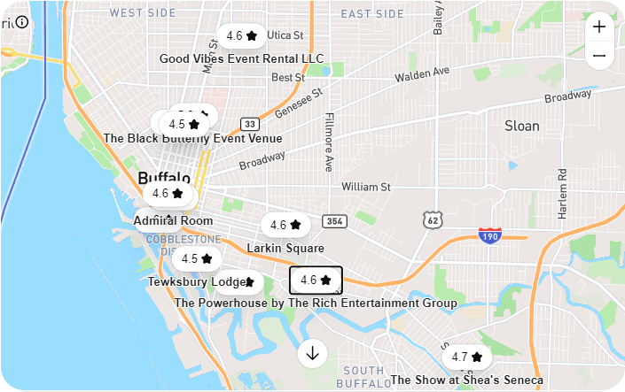 buffalo map
